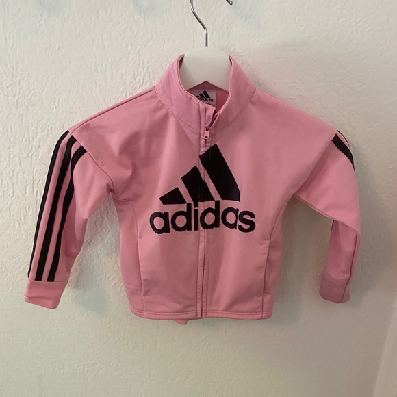 adidas Other - pink adidas jacket size 3T